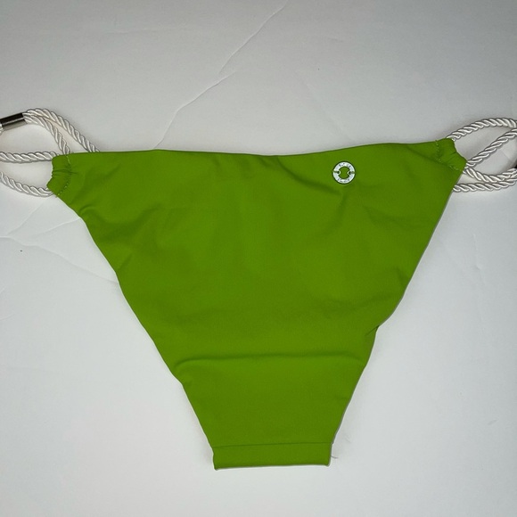 KORAL Swim Bikini Rope Bottoms Lime Green M - Picture 5 of 7